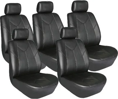 Obrázok produktu pre 5x poťahy sedadiel z imitácie kože PREMIUM Poťahy sedadiel do auta pre VAN BUS #24