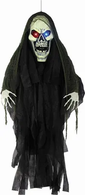 Produktbild von Hängefigur Sensenmann mit LED Augen