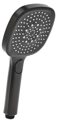 Produktbild von SAT Handbrause, abgerundet, 3 Funktionen, schwarz matt SATBSRS61C
