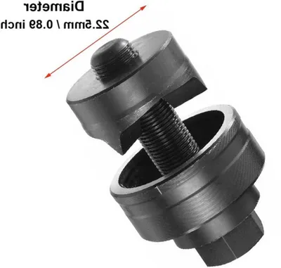 22,5 mm Perforator für hexagonale Platte für Spüle, Stahlblech und Edelstahl