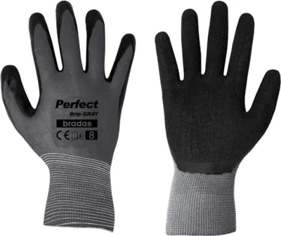 Produktbild von Arbeitshandschuhe mit Latexbeschichtung versch. Farben 10 grau