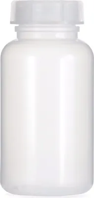 Zdjęcie produktu dla Butelka z szeroką szyjką i pokrywką, 500 ml, kolor naturalny, okrągła, G 50