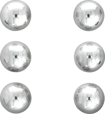Produktbild von F Ohrstecker 925/- Sterling Silber 0,6cm weiß Zirkonia 500220154R