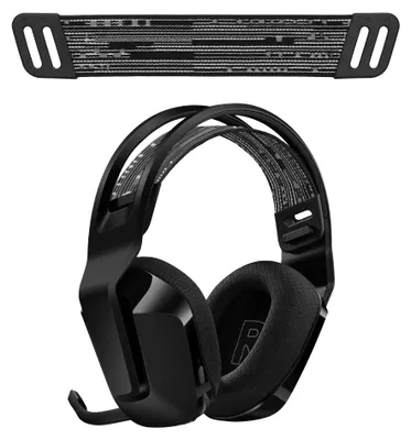 Produktbild von kwmobile Ersatz Bügelpolster kompatibel mit Logitech G733 / G335 / G535 Kopfbügel - Kopfbügelpolster aus Nylon - Kopfhörer Ersatz Bügel mit Polster -