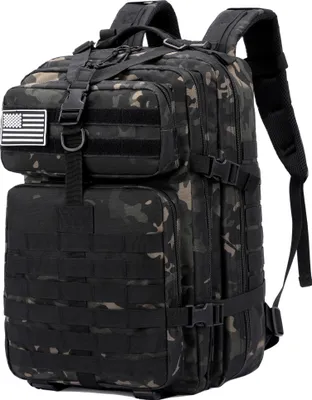 Obrázek produktu pro Taktický batoh, objem 30 l, voděodolný design, 50 l kamufláž