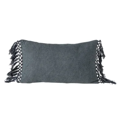 Produktbild von Boltze Gruppe Linou Kissen Grau 50 x 30 cm