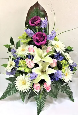 Productafbeelding van LBA Kunstblumenzentrum: kunstbloemen voor begrafenissen, alsook voor kerken en Allerheiligen. Afmetingen: ongeveer...