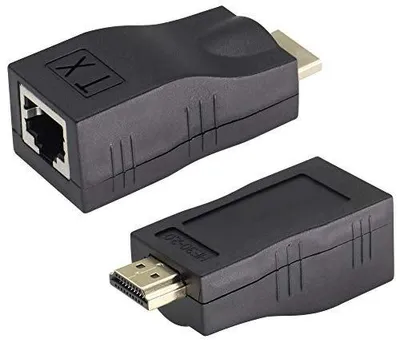 Zdjęcie produktu dla Przedłużacz HDMI na RJ45 do 30M adapter CAT.6/6E 1080P
