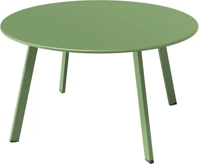 Immagine prodotto di Tavolino Tavolo da esterno Tavolo da giardino Acciaio premium verde salvia