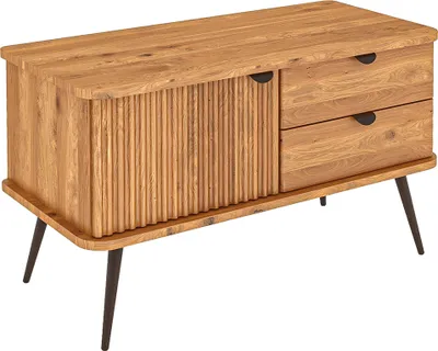 Produktbild von Kommode 97 cm breit in Eiche massiv geölt KABALA-165
