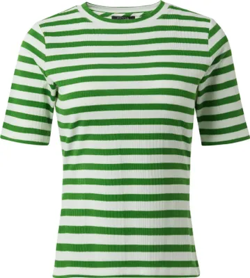 Produktbild von Comma Ringel-T-Shirt Slim Fit Weiß Größe 34