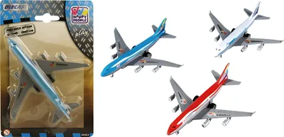 Produktbild von Flugzeug ca. 14cm 3-fach sortiert