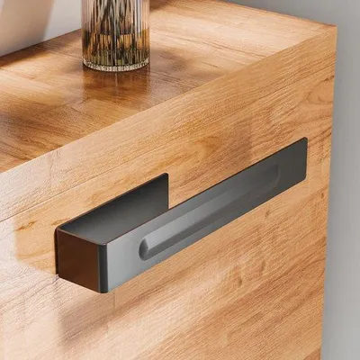 Produktbild von Handtuchstange ohne Bohrung - Edelstahl Handtuchstange Selbstklebend für Bad und Küche - 25CM Schwarz