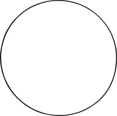 Produktbild von Metallringe beschichtet, 25cm ø, schwarz