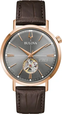 Produktbild von Bulova Uhr 97A171 Aerojet Automatik Edelstahl Herrenuhr 41mm