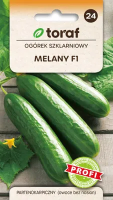 Zdjęcie produktu dla Ogórek szklarniowy MELANY F1 owoc bez nasion wczesny nasiona 1g Toraf 132
