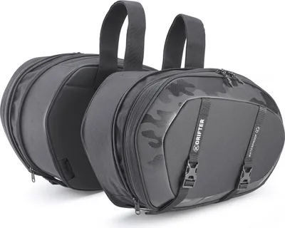Image de Sacs latéraux extensibles 40/52 LT Kappa K'Drifter Noir Imperméable