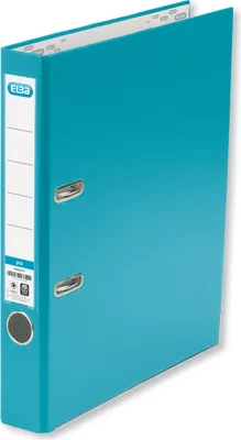 Image de Elba 100025942 Classeur smart Pro PP/papier, avec étiquette de dos interchangeable, largeur de dos 5 cm, turquoise
