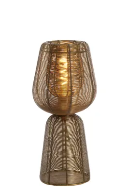 Produktbild von Licht & Wohnen - Tischleuchte ABOSO - Ø18x42cm - Bronze