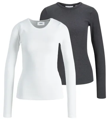 Produktbild von JJXX Damen JXFREYA STR LS RIB TEE JRS