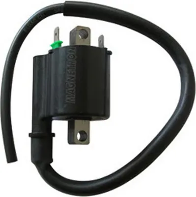 Immagine prodotto di Bobina accensione SGR 12V 2 faston resistenza di 3 OHM cavo di 40 cm