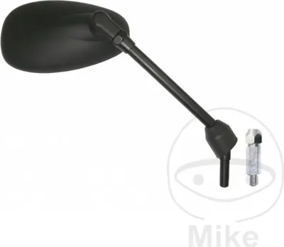 Immagine prodotto di Specchietto manubrio JMP destro omologato nero BA19-P0013B-R per Piaggio BEVERLY 350