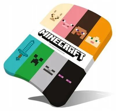 Image de Planche de natation pour enfants Minecraft 43 × 30 cm
