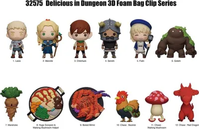 Produktbild von Delicious in Dungeon PVC-Taschenanhänger Series 1 Display (24)