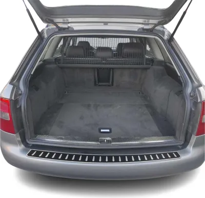Image de Protection seuil de pare-chocs pour Audi A6 4B Break 1997-2005 Folie de carbone