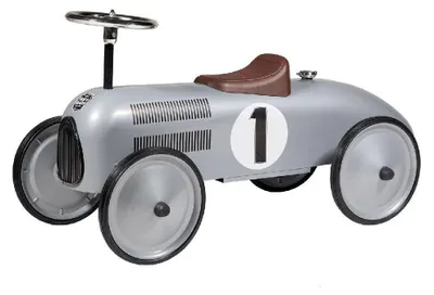 Immagine prodotto di Retro Roller Metal Walking Car Jean 75X40X40 cm Argento