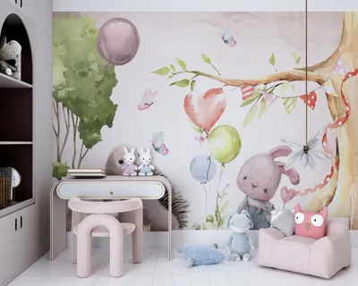 Obrázok produktu pre DECO WALLS fototapeta detská izba pastelové farby zúčtovanie - výnimočná odolnosť XXL 240x360 cm