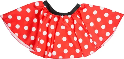 Produktbild von Oblique Unique Frauen Damen Ballon Rock rot weiß Gepunktet Kostüm Accessoire Fasching Karneval