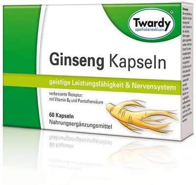 Zdjęcie produktu dla Żeń-szeń w kapsułkach 60 kapsułek
