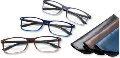 Image de Lunettes de lecture prêtes à l'emploi MAX puissance +1,00 marron