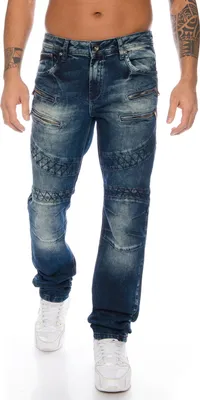 Produktbild von Cipo & Baxx Herren Jeans BJ3820 Blau, W36/L34