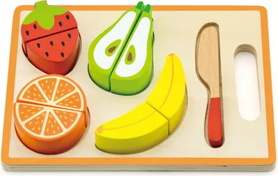 Produktbild von Schneideset aus Holz Viga Fruit