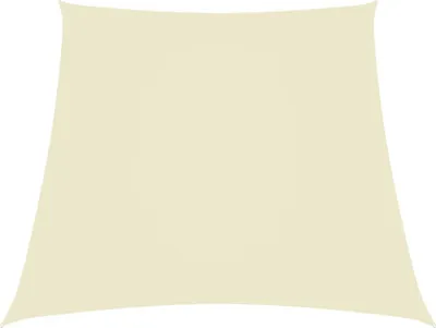 Produktbild von Sonnensegel Oxford-Gewebe Trapezförmig 2/4x3 m Cremeweiß