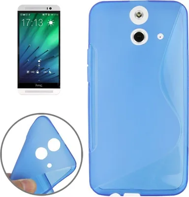 Produktbild von Handyhülle TPU-Schutzhülle für HTC One E8 Blau
