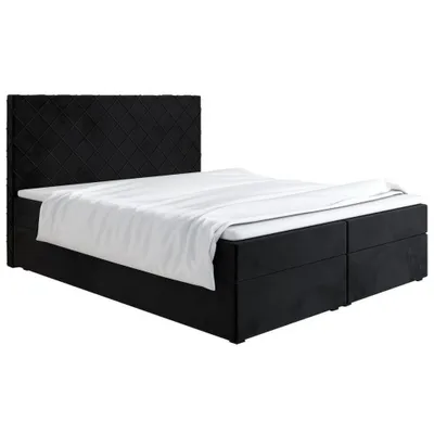 Obrázek produktu pro Čalouněná postel 160x200 LILLIANA 2 - černá