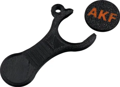 Produktbild von AKF Einkaufswagenlöser - Motiv: Maulschlüssel