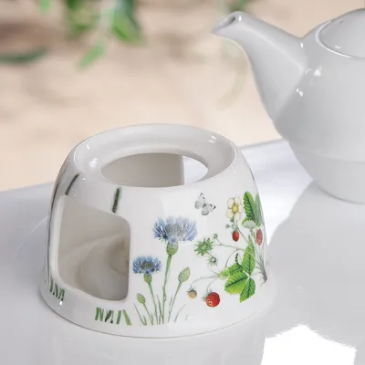 Produktbild von Gilde Porzellan Stövchen "Wild Flowers"