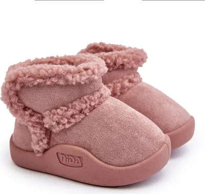 Produktbild von Kinder Schneestiefel mit Klettverschluss Rosa Unitia 25
