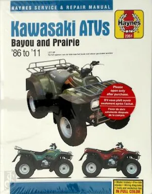Image de Manual Kaw Atv
