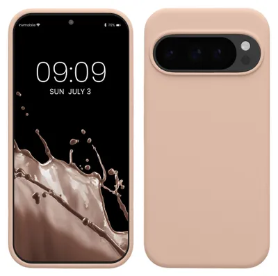 Produktbild von kwmobile Handyhülle für Google Pixel 10 / Pixel 10 Pro Hülle - Case Silikon - Kabelloses Laden - Schutzhülle Cover in Altrosa