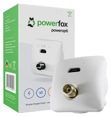 Produktbild von Powerfox Stromzähler Messtechnik Poweropti Smart Meter Light Energieverbrauch messen
