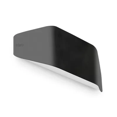 Produktbild von Faro 71517, Wandbeleuchtung für den Außenbereich, Dunkles Grau, Polycarbonat (PC), IP44, II, E27
