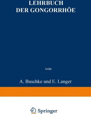 Produktbild von Lehrbuch der Gonorrhöe