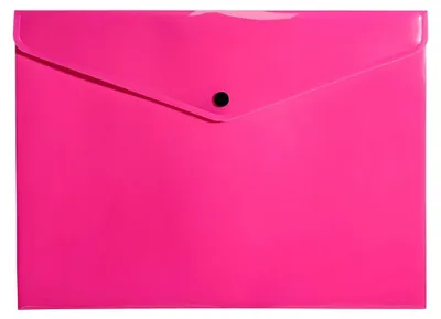Obrázek produktu pro Teczka A4 kopertowa PP neon różowa