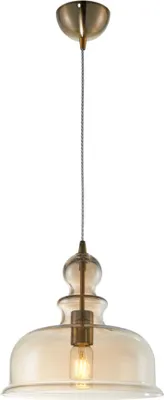 Productafbeelding van Maytoni hanglamp, glas, E27, bruin/amberskleurig, dimbaar, IP20