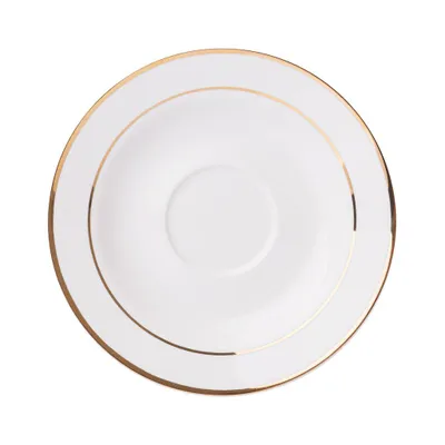 Produktbild von Porzellan Untertasse Ambition Aura Gold 12,5 cm laut Beschreibung